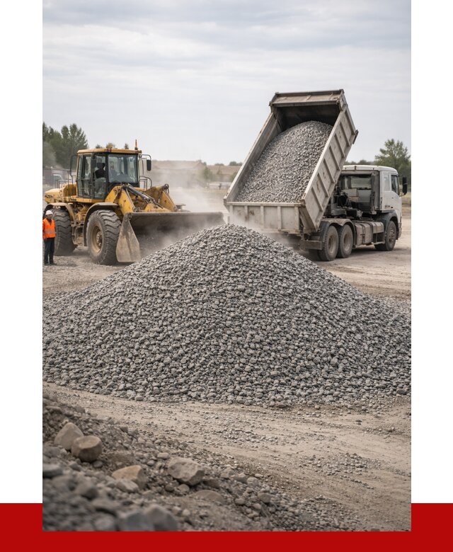 Купить щебень с доставкой в Угличе от 2605 руб. | ПРОНЕРУДГлч