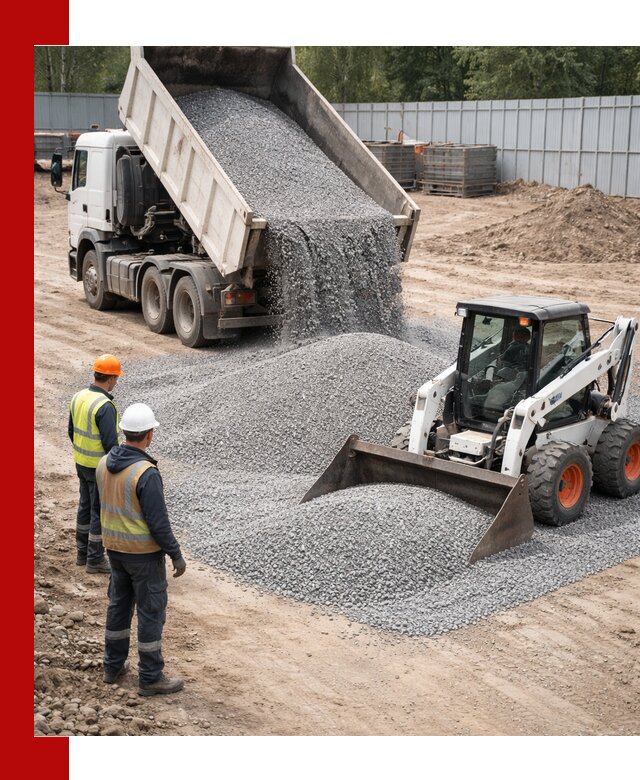 Доставка и продажа гранитного щебня фракции 0-5 в Угличе