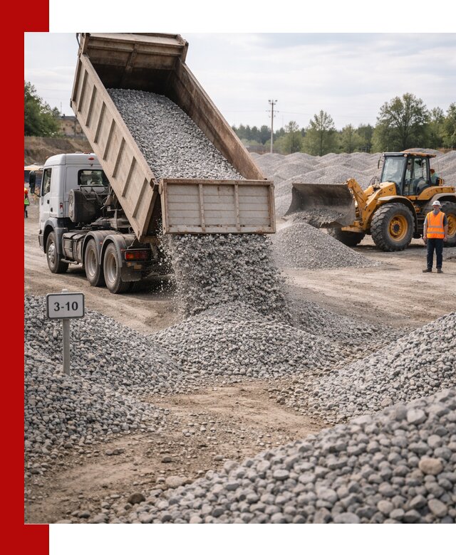 Гранитный щебень фракции 3–10: доставка и продажа в Угличе
