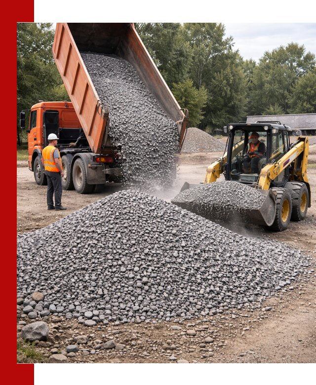 Купить гранитный щебень фракции 5–10 в Угличе с доставкой