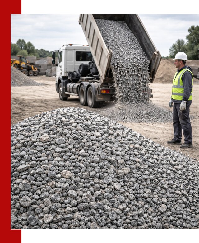 Доставка и продажа гранитного щебня фракции 5-20 в Угличе