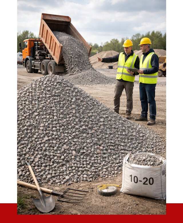 Гранитный щебень фракция 10-20 в Угличе от 4376 руб.|ПРОНЕРУДГлч