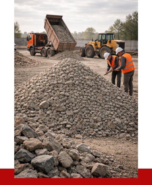 Гранитный щебень фракция 40-70 в Угличе от 2605 руб ПРОНЕРУДГлч