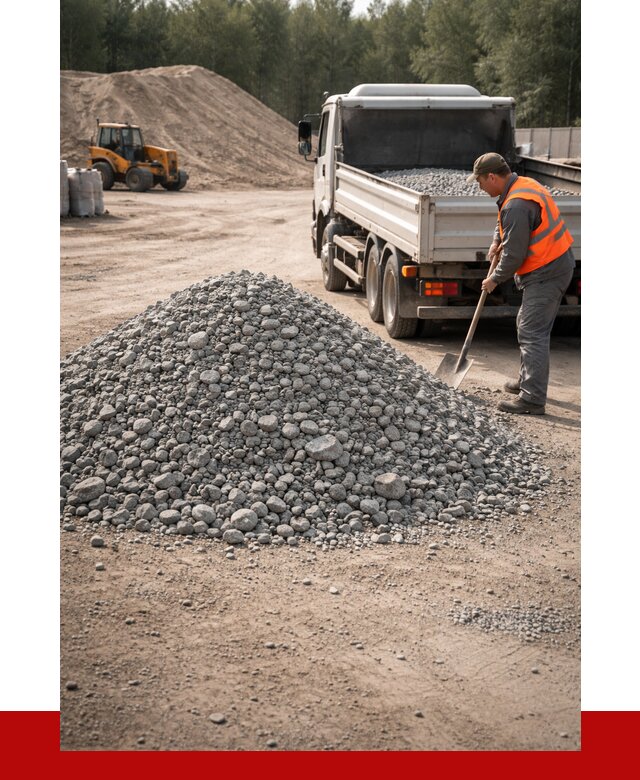 Гравийный щебень фракция 5-10 в Угличе от 2292 р. | ПРОНЕРУДГлч