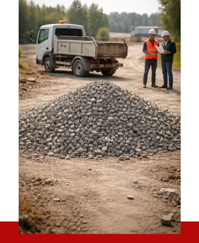 Гравийный щебень фракция 20-40 в Угличе от 1250 р. | ПРОНЕРУДГлч