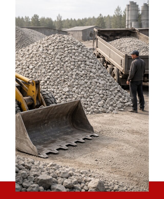 Известняковый щебень фракция 40-70 в Угличе от 4376 р. | ПРОНЕРУДГлч