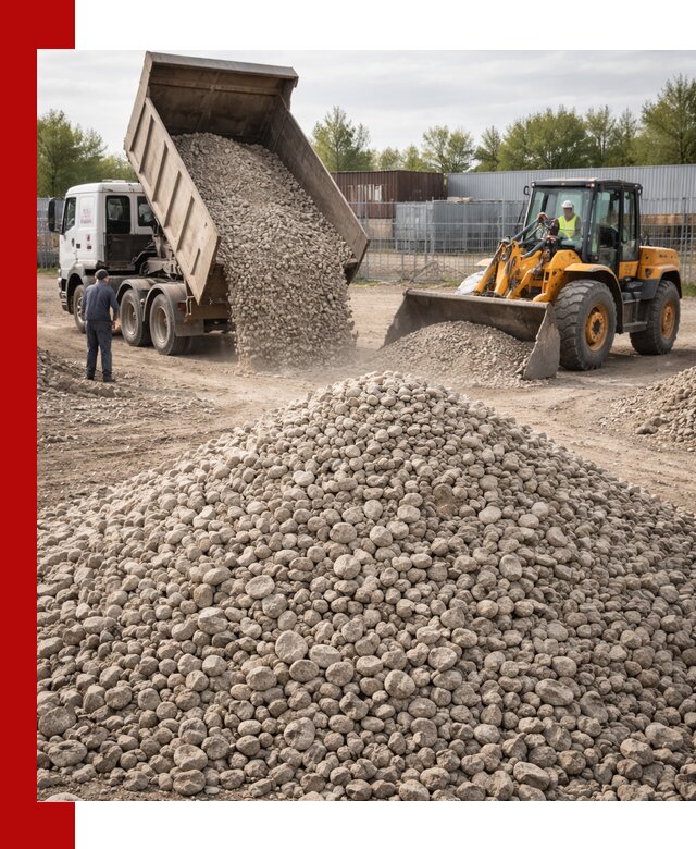 Доломитовый щебень фракции 20–41 с доставкой в Угличе