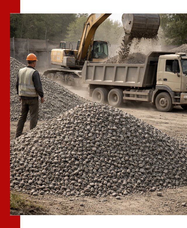Шлаковый щебень фракция 5-20 с доставкой в Угличе