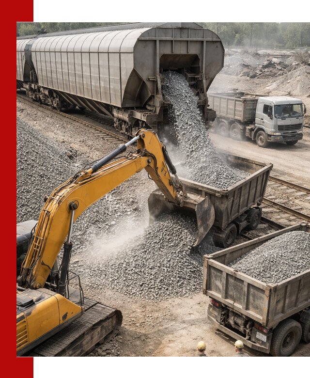 Доставка железнодорожного щебня в Угличе крупными партиями быстрого отгруза