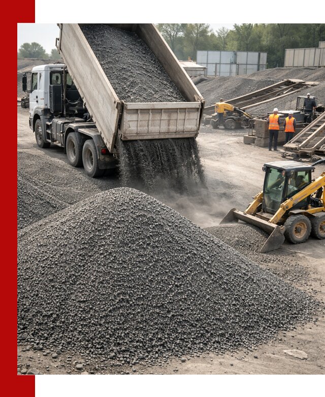 Вторичный щебень фракция 0–5 с доставкой в Угличе