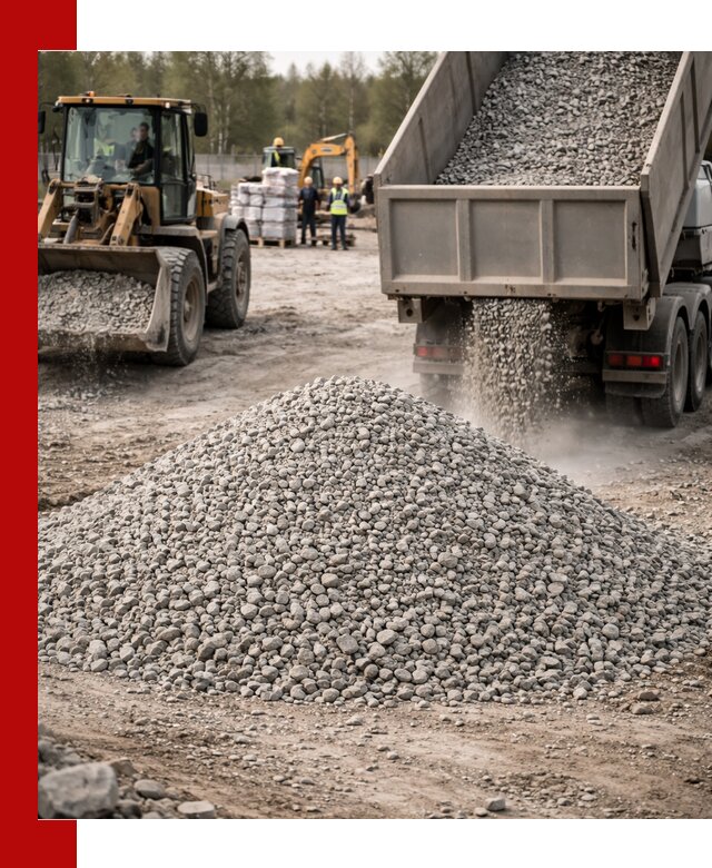 Вторичный щебень фракции 5-20 в Угличе — доставка и продажа крупнотоннажно