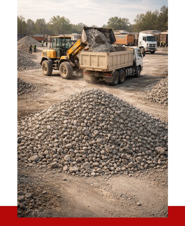 Вторичный щебень фракция 40-70 в Угличе от 1813 р, ПРОНЕРУДГлч