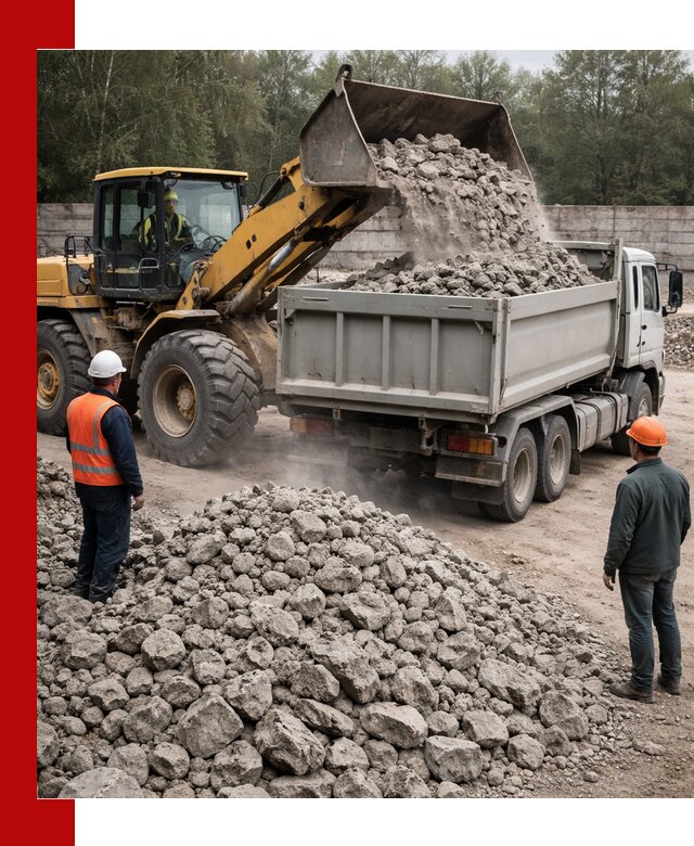 Вторичный щебень фракция 70–150 в Угличе с доставкой