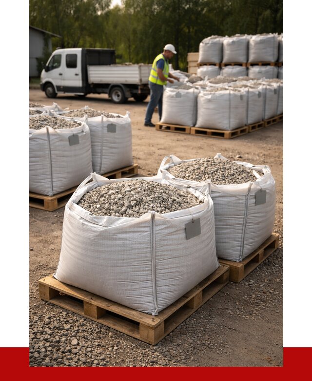 Щебень в мешках с доставкой в Угличе от 4376 р. | ПРОНЕРУДГлч
