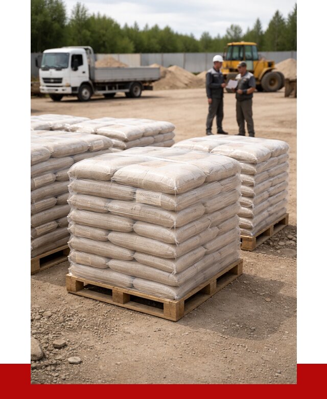 Карьерный песок в мешках в Угличе от 1250 р. - ПРОНЕРУДГлч