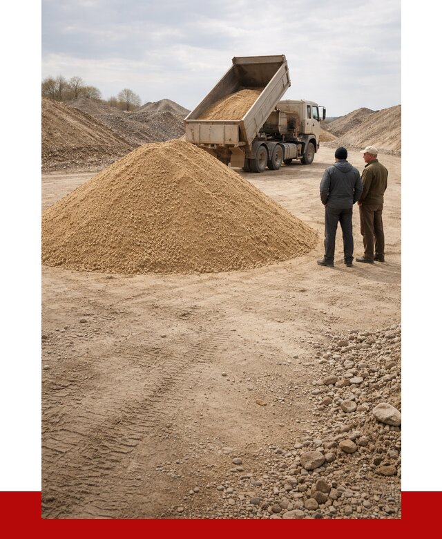 Карьерный песок крупнозернистый в Угличе от 8857 р | ПРОНЕРУДГлч