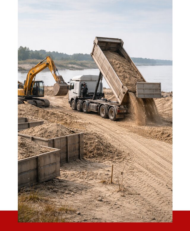 Купить намывной песок в Угличе от 1563 р., ПРОНЕРУДГлч