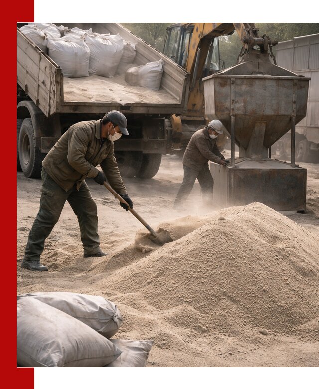 Кварцевый песок для пескоструя в Угличе — доставка и качество