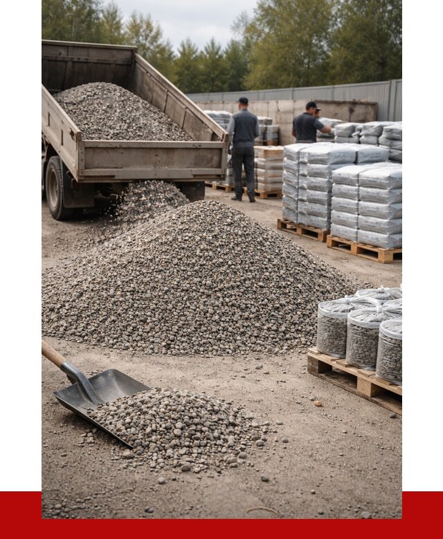 Гравий фракция 5-20 в Угличе купить от 2397 р. ПРОНЕРУДГлч