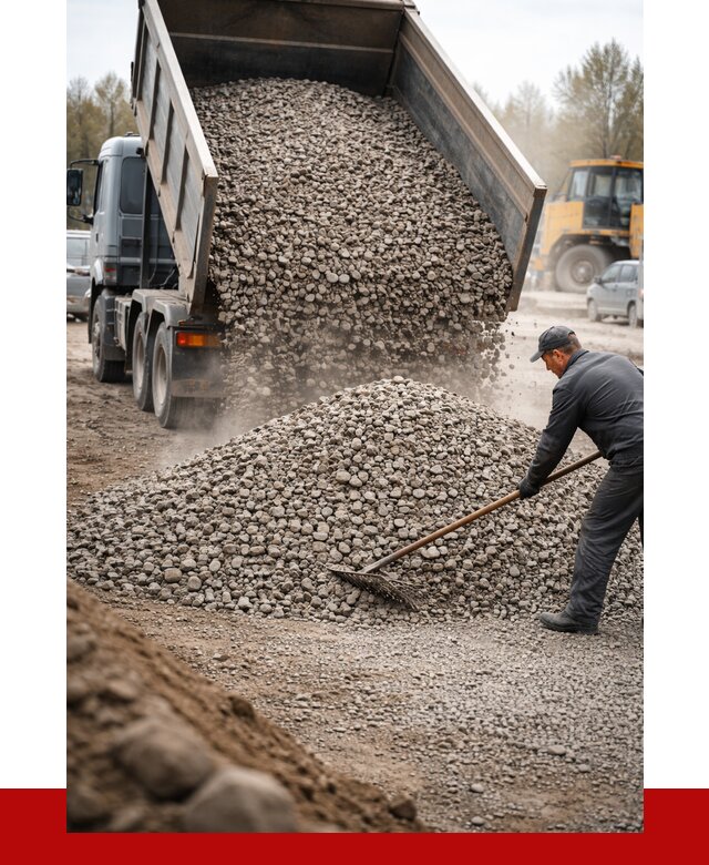 Гравий фракция 20-40 в Угличе от 2605 р. доставка | ПРОНЕРУДГлч