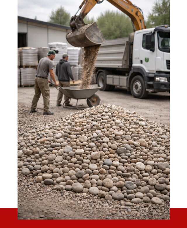 Галька декоративная в Угличе от 3334 р. за куб | ПРОНЕРУДГлч