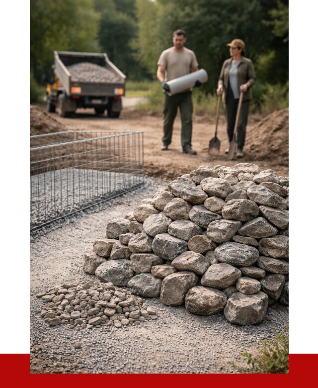 Камень для габионов фракция 100-200 в Угличе от 5002 р. | ПРОНЕРУДГлч