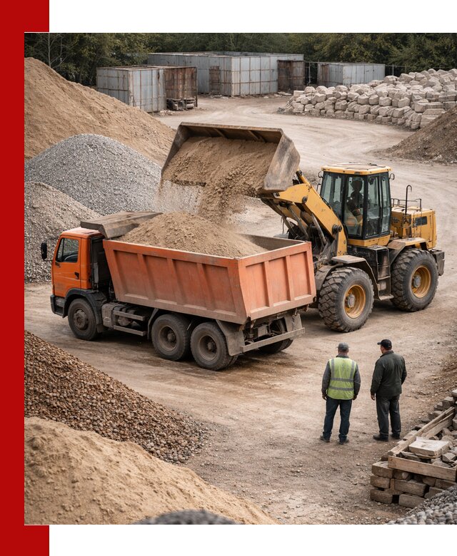 Доставка сыпучих смесей и смесей для стройки в Угличе