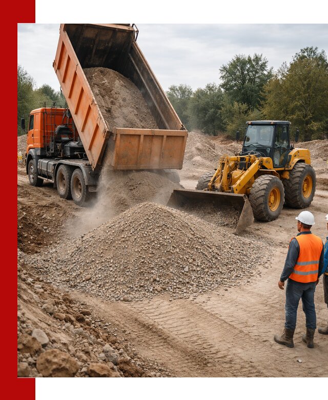 Доставка ПГС фракции С6 в мешках и навалом в Угличе