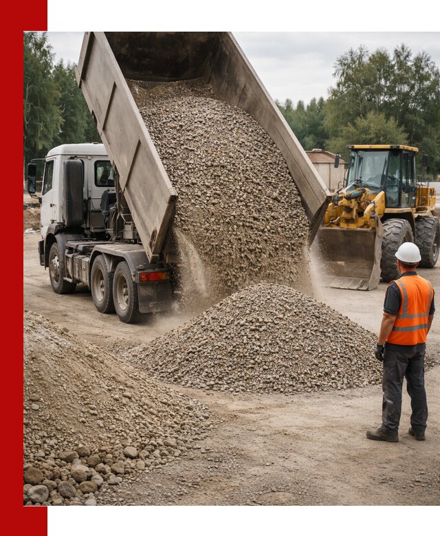 Доставка щпс в Угличе — щебеночно-песчаная смесь под заборы и дорожки