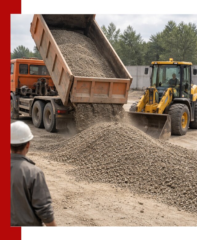 Доставка щпс С8 самосвалами в Угличе от производителя