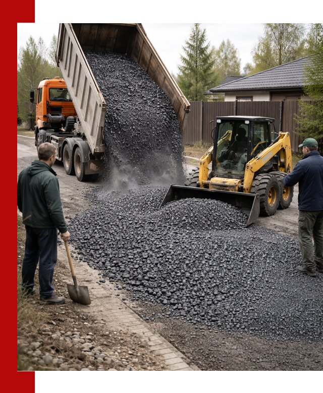 Крошка габбро с доставкой в Угличе для строительных работ