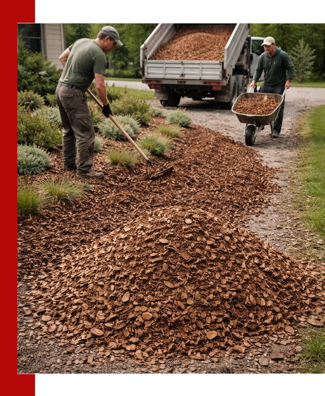 Крошка для мульчирования с доставкой в Угличе