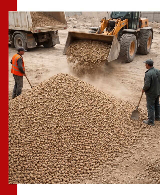 Керамзит фракция 10-20 с доставкой в Угличе