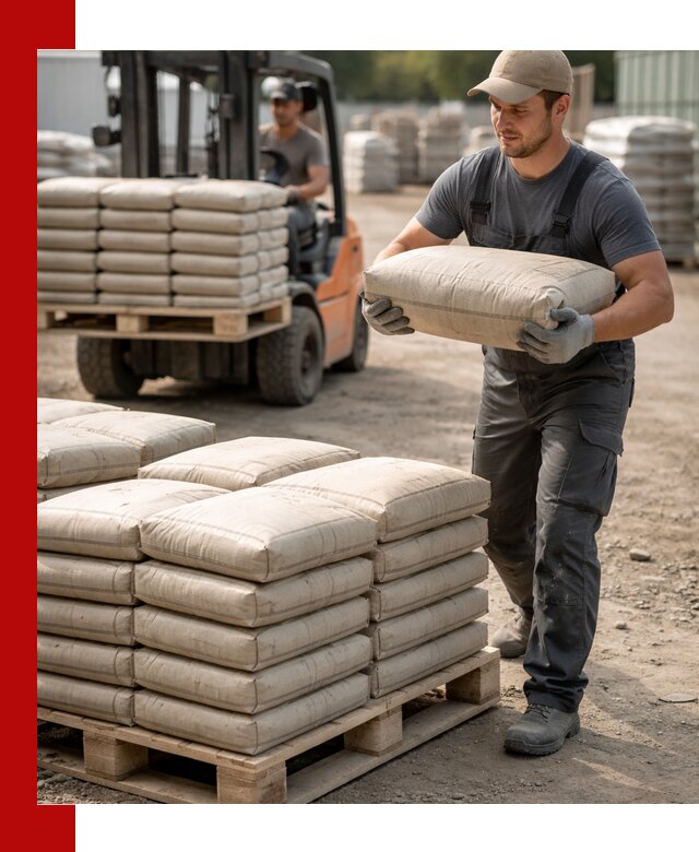 Доставка цемента в мешках оптом и в розницу в Угличе