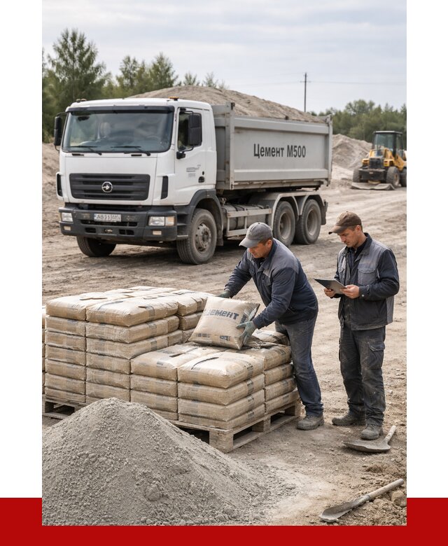 Купить цемент м500 с доставкой в Угличе от 5418 р. | ПРОНЕРУДГлч