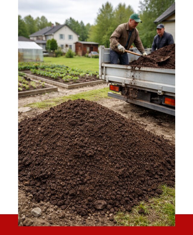 Плодородный грунт в Угличе с доставкой от 4376 р. | ПРОНЕРУДГлч