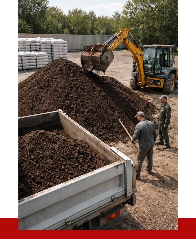 Растительный грунт с доставкой в Угличе от 3334 р. | ПРОНЕРУДГлч