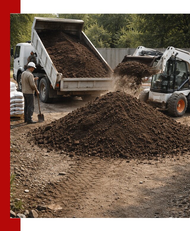 Доставка растительного грунта в Угличе от производителя оптом и в розницу