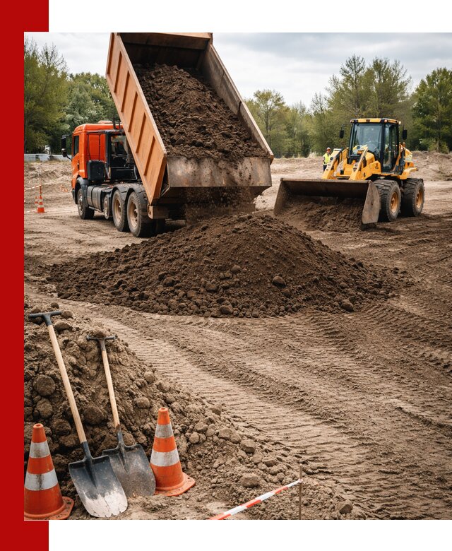 Поставка и доставка планировочного грунта в Угличе
