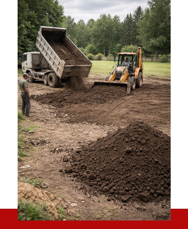 Грунт для выравнивания участка в Угличе от 1250 р. | ПРОНЕРУДГлч