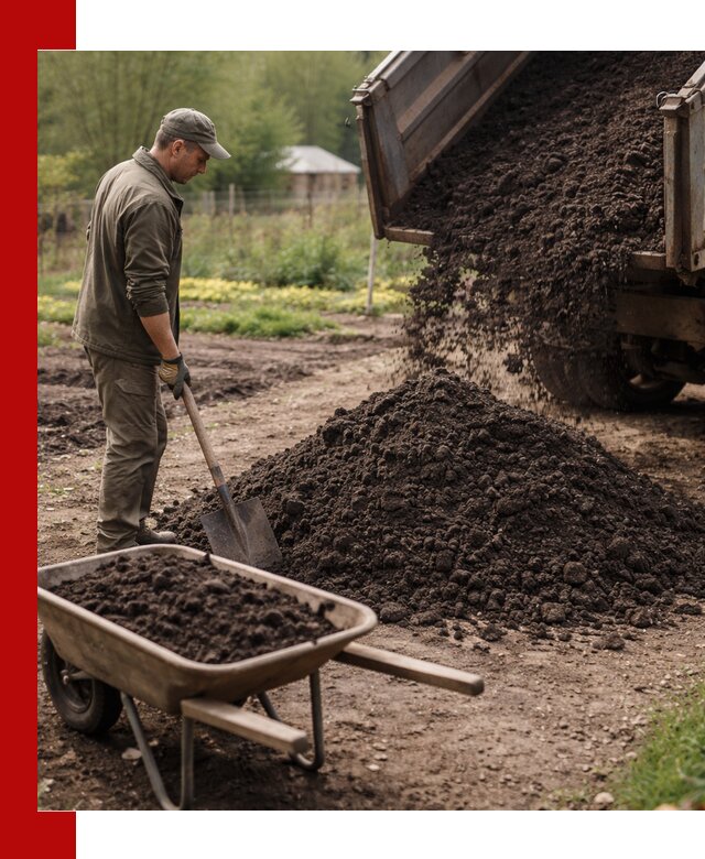 Доставка качественной земли для огорода в Угличе