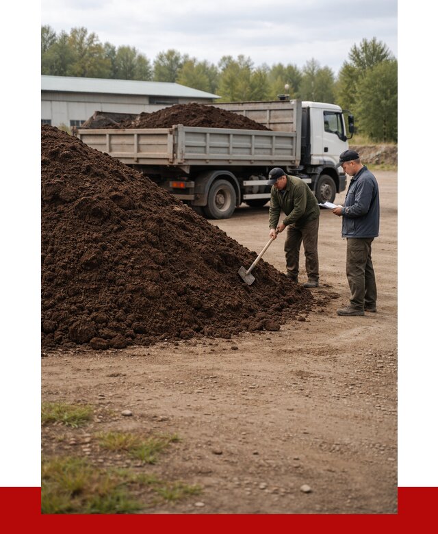 Кислый торф в Угличе с доставкой от 1250 р. за куб | ПРОНЕРУДГлч