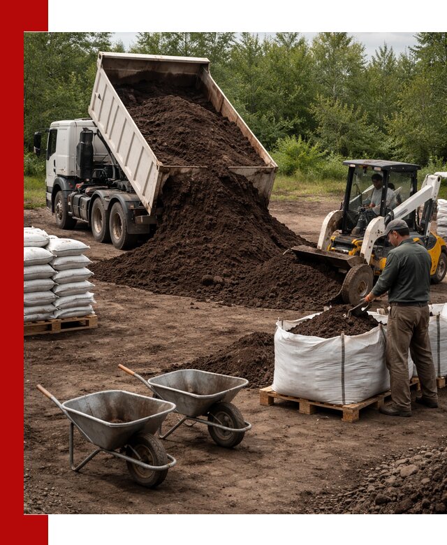 Доставка и продажа торфогрунта в Угличе оптом и в розницу