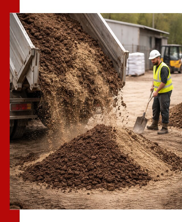 Доставка торфо-песчаной смеси в Угличе для строительства и озеленения