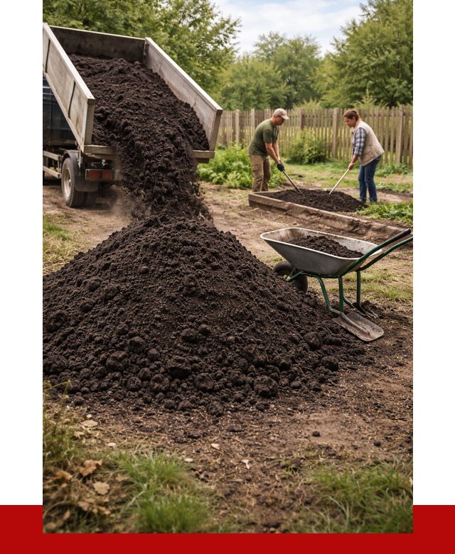 Купить чернозем для огорода в Угличе от 2605 р. | ПРОНЕРУДГлч