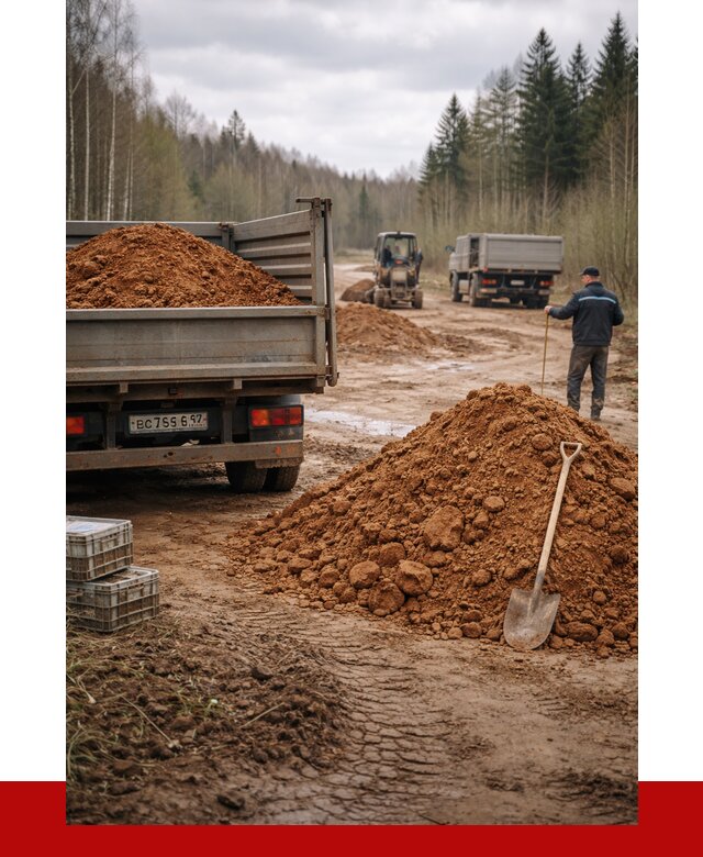 Глина и суглинки в Угличе от 4689 р. за куб | ПРОНЕРУДГлч