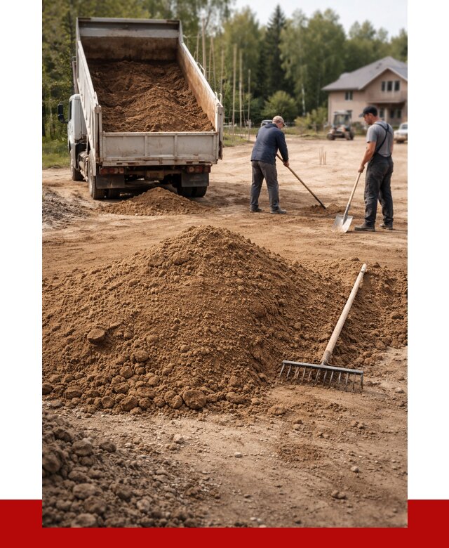 Суглинок для планировки в Угличе с доставкой от 4376 р. | ПРОНЕРУДГлч