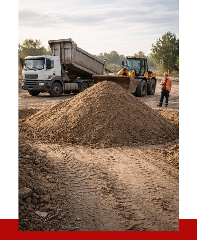 Купить песчаный грунт с доставкой в Угличе от 4376 р. | ПРОНЕРУДГлч