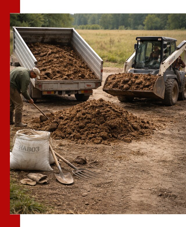 Доставка конского навоза в Угличе с разгрузкой и доставкой на объект