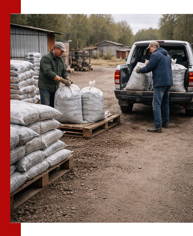 Купить конский навоз в мешках с доставкой в Угличе